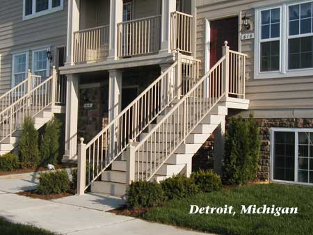 Aluminum Balcony Rails for Commercial Residential