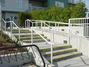 Aluminum Hand Rails for Steps