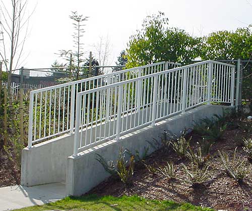 Aluminuum Picket Stair Rails